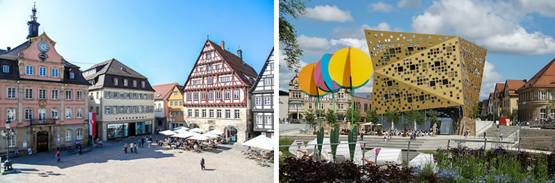 town centre view